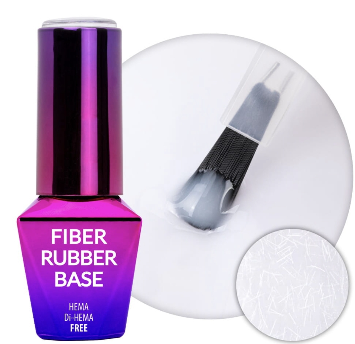 RUBBER FIBER MILKY MOLLY LAC 10ML